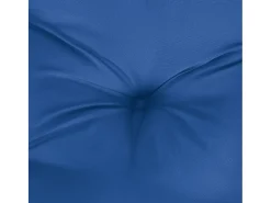 Cojines para silla respaldo bajo 6 unidades tela Oxford azul real