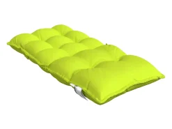 Clicnbuy Ropa De Casa^Cojines para silla respaldo bajo 6 unidades tela Oxford brillo Verde