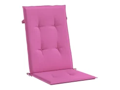 Clicnbuy Ropa De Casa^Cojines para sillas con respaldo alto 4 unidades tela Rosa