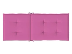 Clicnbuy Ropa De Casa^Cojines para sillas con respaldo alto 4 unidades tela Rosa