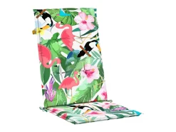 Clicnbuy Ropa De Casa^Cojines para sillas con respaldo alto 6 unidades tela Multicolor