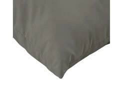 Cojines para sofá de palets 3 unidades tela gris oscuro melange