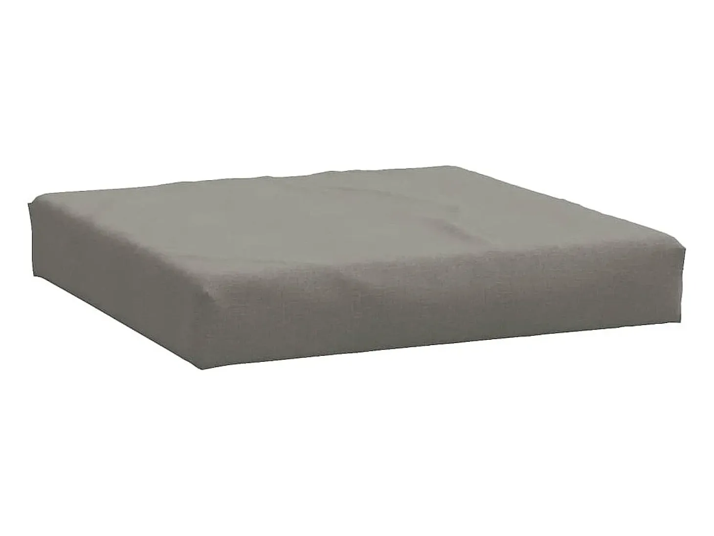 Cojines para sofá de palets 3 unidades tela gris oscuro melange