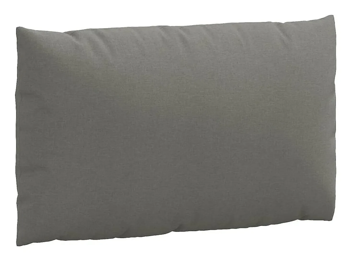 Cojines para sofá de palets 3 unidades tela gris oscuro melange