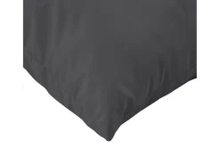Clicnbuy Ropa De Casa^Cojines para sofá de palets 2 unidades tela melange Gris antracita