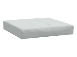 Cojines para sofá de palets 3 unidades tela gris claro melange