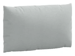 Cojines para sofá de palets 3 unidades tela gris claro melange