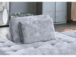 Discount Kawola Cojines respaldo - terciopelo - WIOLO Gris