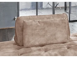 Kawola Ropa De Casa^Cojines respaldo - terciopelo - WIOLO Topo