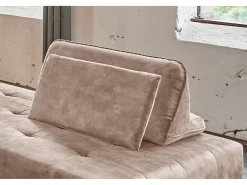 Kawola Ropa De Casa^Cojines respaldo - terciopelo - WIOLO Topo