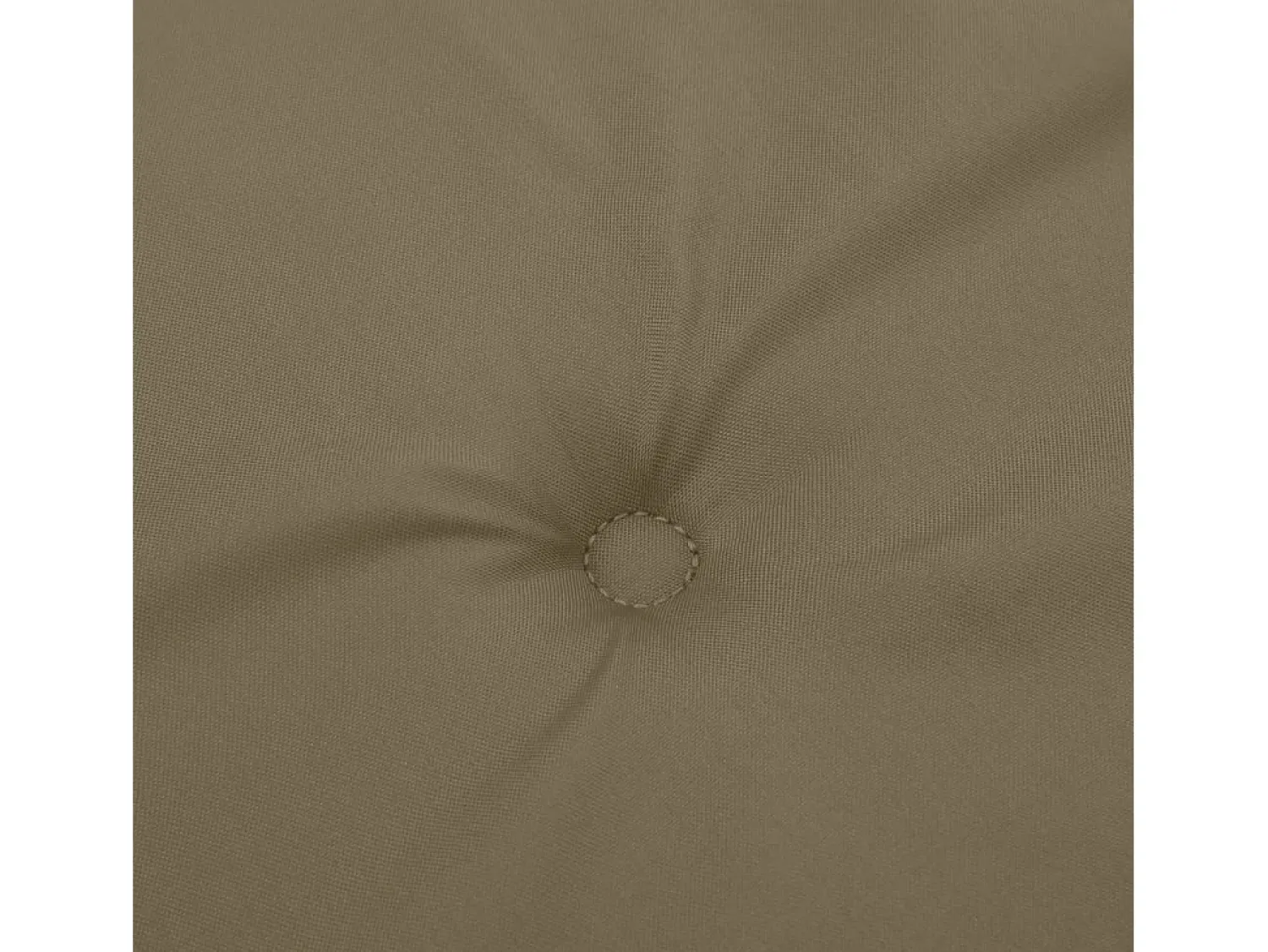 Clearance Clicnbuy Cojines silla respaldo bajo 6 ud tela taupe melange 100x50x4 cm Topo