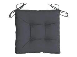 Clicnbuy Ropa De Casa^Cojines sillas de jardín 6 unidades tela Oxford antracita 40x40x7 cm Gris antracita