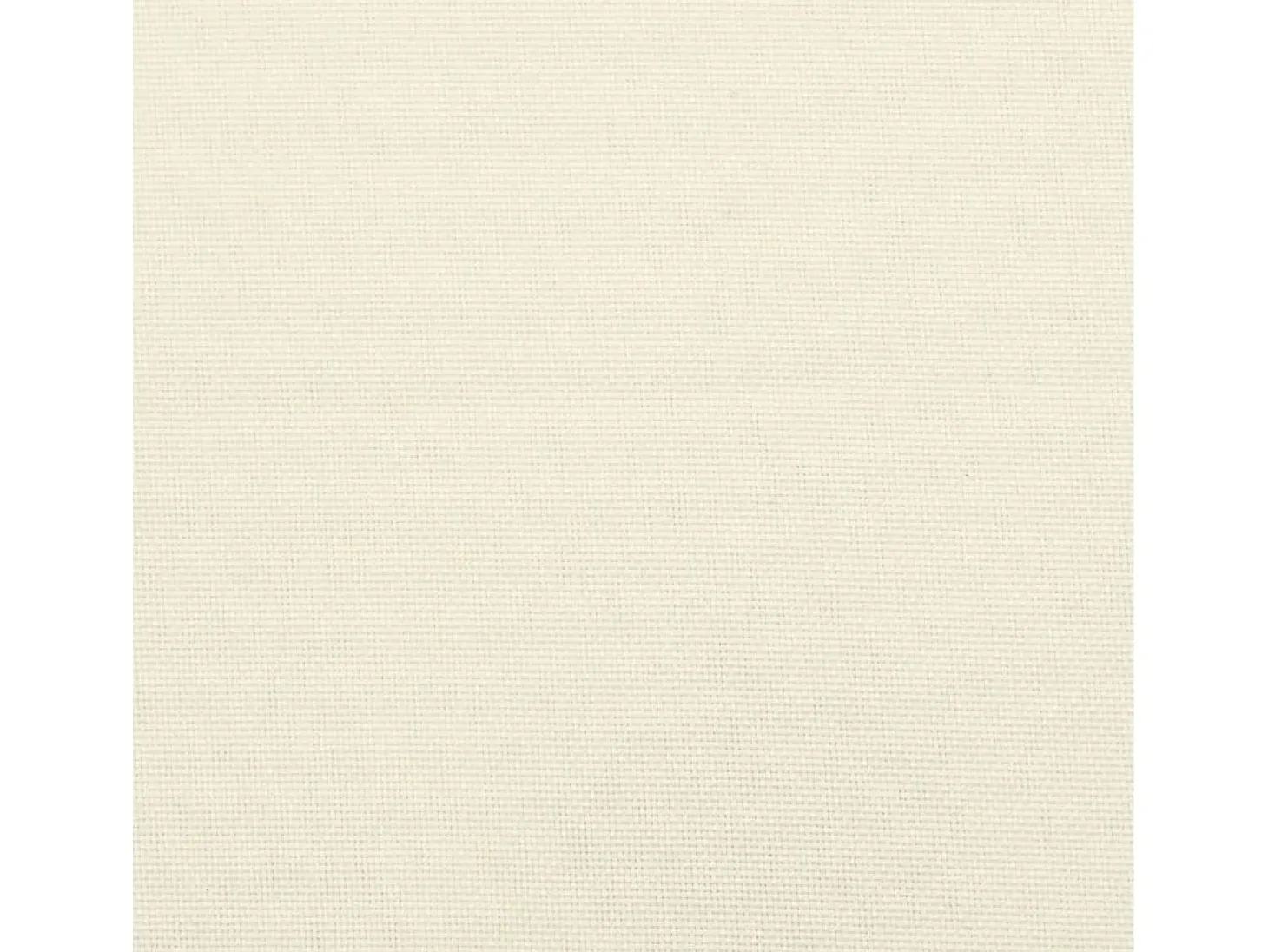 Cojines sillas de jardín 6 unidades tela Oxford crema 40x40x7 cm