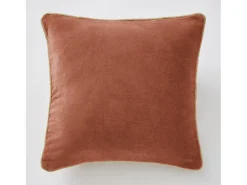 L’effet papillon Ropa De Casa^Cojín 45 x 45 cm CÉSAR Terracota Naranja