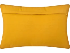 Atmosphera Ropa De Casa^Cojín Otto Algodón (50 x 30 cm) Mostaza