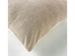 Clearance Douceur d'intérieur Cojín con efecto de bucle Beige