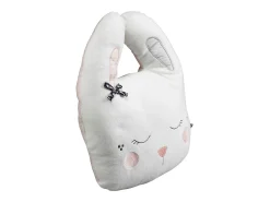 Sauthon Ropa De Casa^Cojín conejo poliéster 34x26cm Blanco