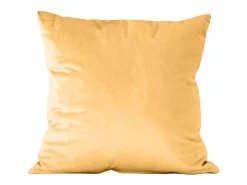 Sale Cojín cuadrada de terciopelo verde anís 45x45 cm - NAURU - SACASA Amarillo