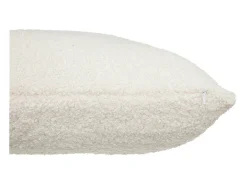 Online Atmosphera Cojín cuadrado con textura de bucle Blanco
