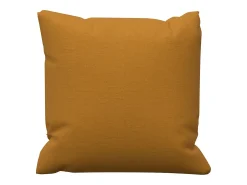 Soleil d'ocre Ropa De Casa^Cojín de algodón 40x40 cm PANAMA mostaza, por Amarillo