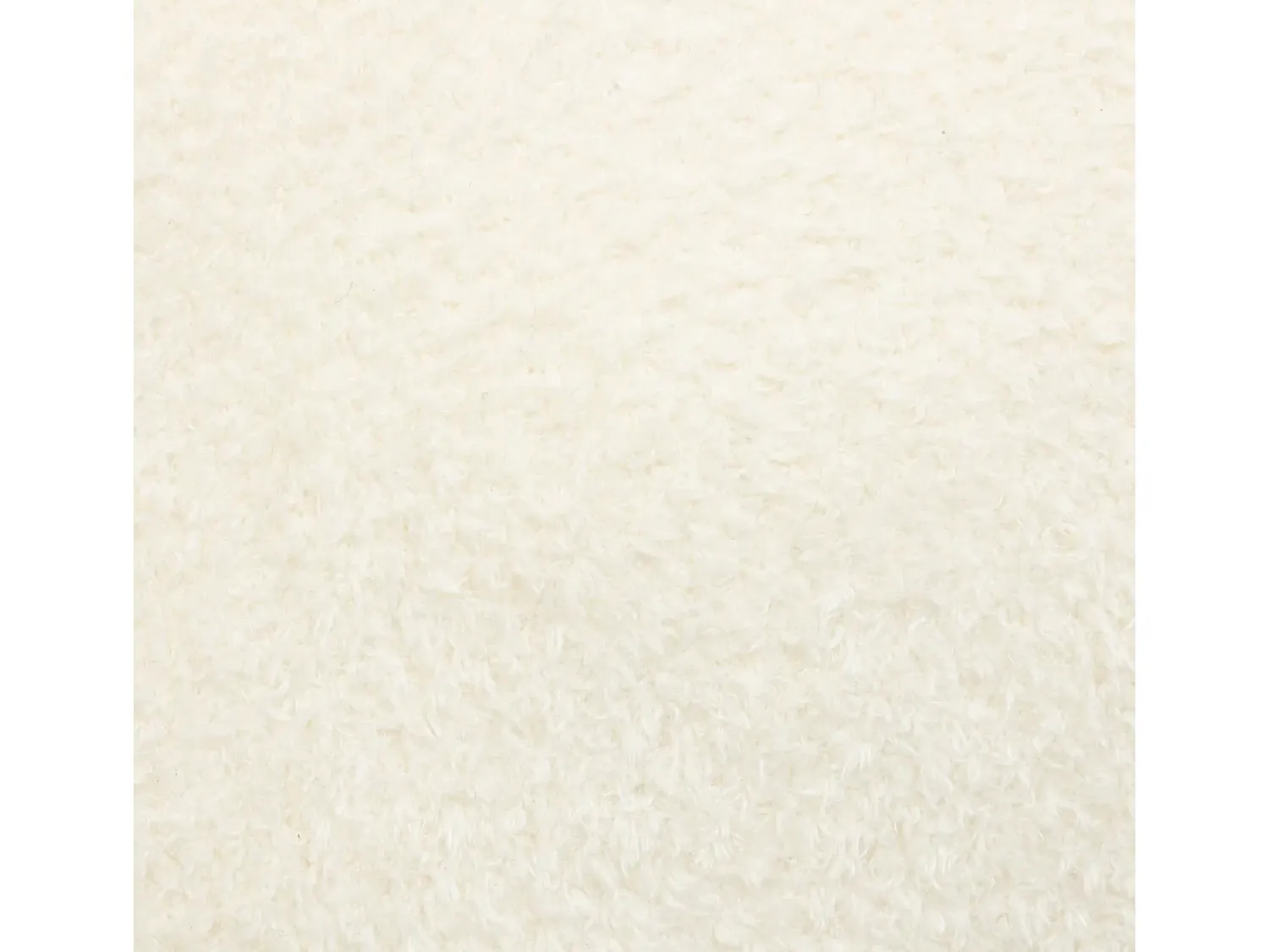 Atmosphera Ropa De Casa^Cojín de pelo sintético en forma ondulada Blanco