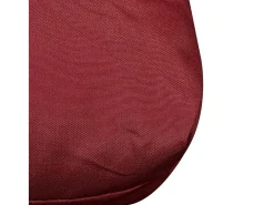 Clicnbuy Ropa De Casa^Cojín de respaldo tapizado vino tinto 120x40x10 cm Rojo
