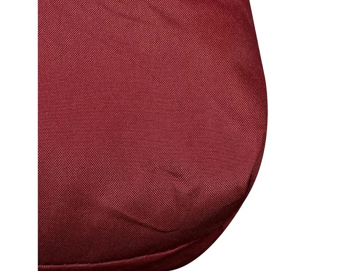 Clicnbuy Ropa De Casa^Cojín de respaldo tapizado vino tinto 120x40x10 cm Rojo