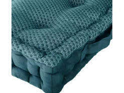 Atmosphera Ropa De Casa^Cojín de suelo de estilo geométrico Azul