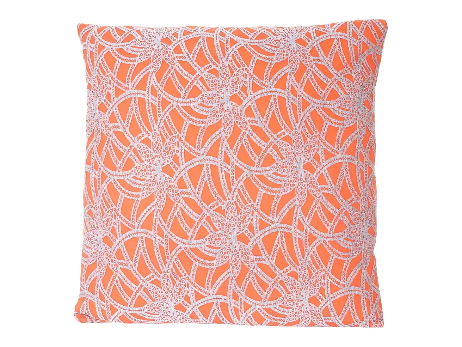 Outlet MCW Cojín decorativo barroco + flores (lote de 2) Multicolor