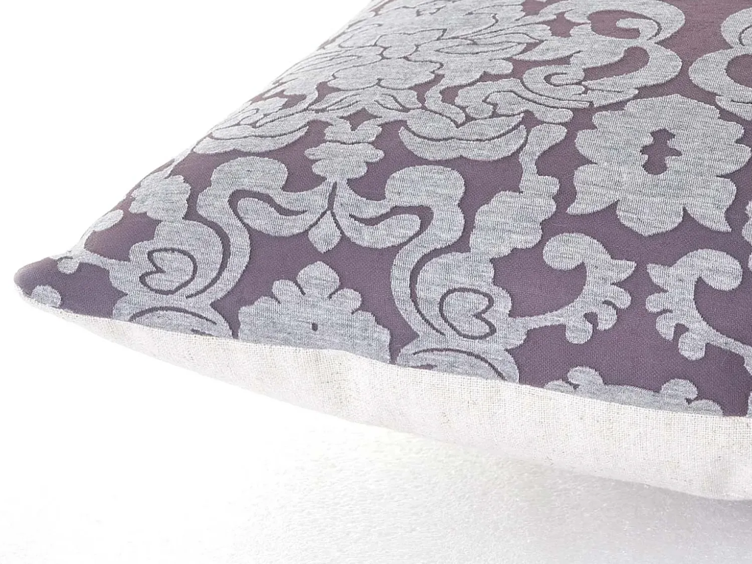 Outlet MCW Cojín decorativo barroco + flores (lote de 2) Multicolor