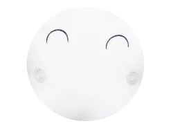 Cojín estrella de algodón blanco