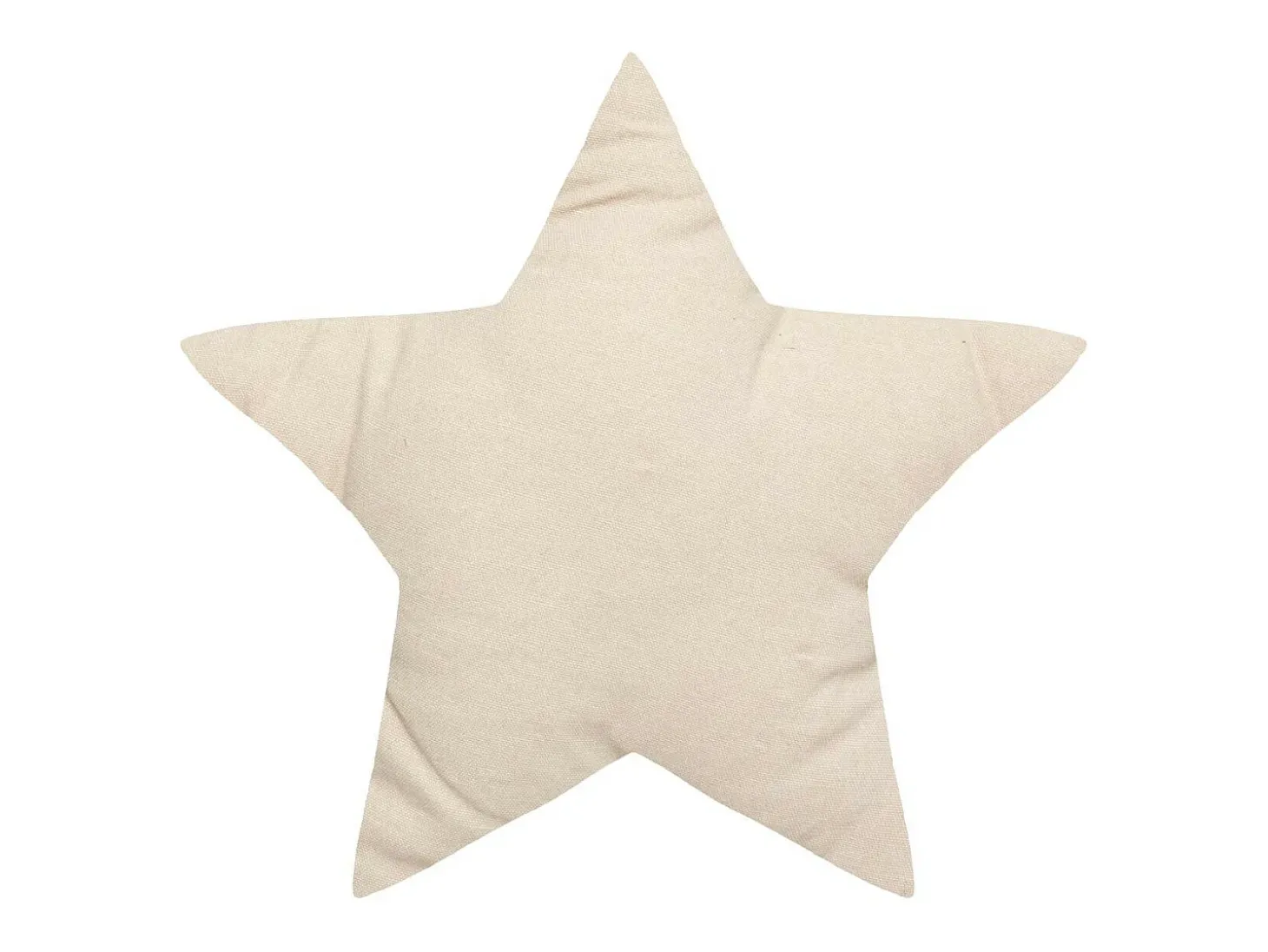 Cojín estrella motivos metalizados