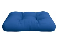 Sale Clicnbuy Cojín para sofá de palets de tela gris 50x50x12 cm Azul