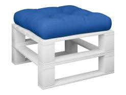 Sale Clicnbuy Cojín para sofá de palets de tela gris 50x50x12 cm Azul
