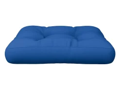 Sale Clicnbuy Cojín para sofá de palets de tela gris 50x50x12 cm Azul