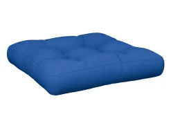 Sale Clicnbuy Cojín para sofá de palets de tela gris 50x50x12 cm Azul