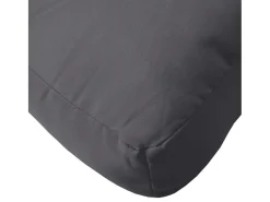 Sale Clicnbuy Cojín para sofá de palets de tela antracita 60x61,5x10 cm Gris antracita