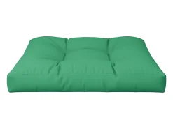 Hot Clicnbuy Cojín para sofá de palets de tela 80x80x12 cm Verde