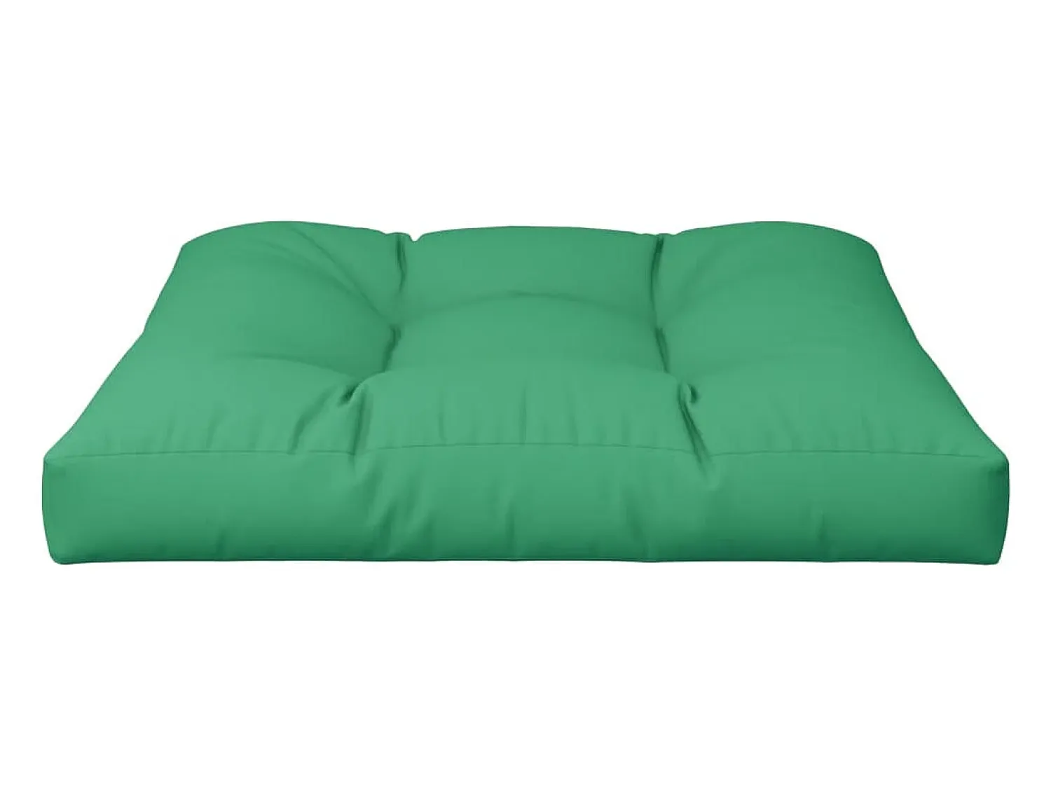 Hot Clicnbuy Cojín para sofá de palets de tela 80x80x12 cm Verde