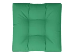 Hot Clicnbuy Cojín para sofá de palets de tela 80x80x12 cm Verde