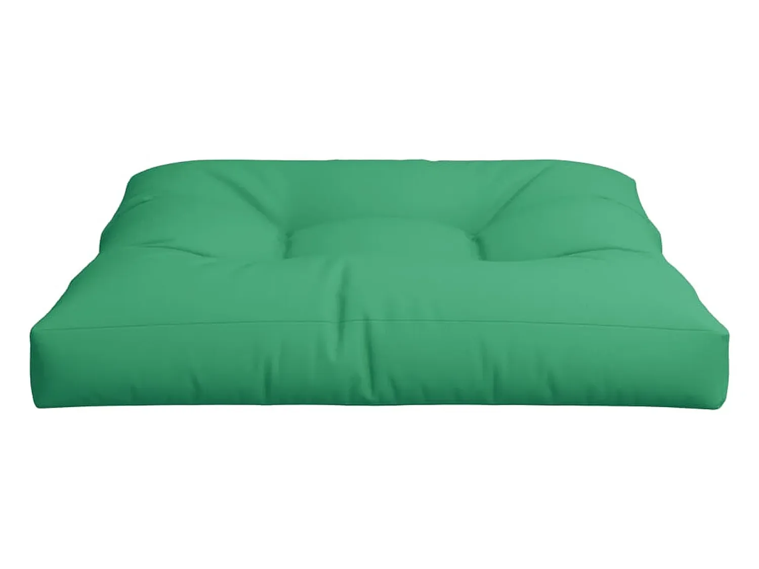 Hot Clicnbuy Cojín para sofá de palets de tela 80x80x12 cm Verde