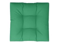 Outlet Clicnbuy Cojín para sofá de palets de tela 70x70x12 cm Verde