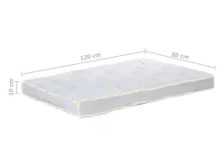 Hot Clicnbuy Cojín para sofá de palets 120x80x10 cm Gris