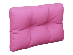 Cojín para sofá de palets tela rosa 50x40x12 cm