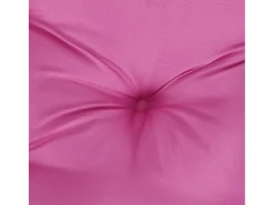 Cojín para sofá de palets tela rosa 50x40x12 cm
