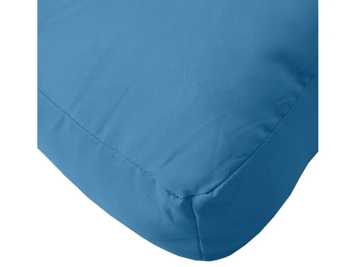 Outlet Clicnbuy Cojín para sofá de palets tela melange 60x60x10 cm Azul