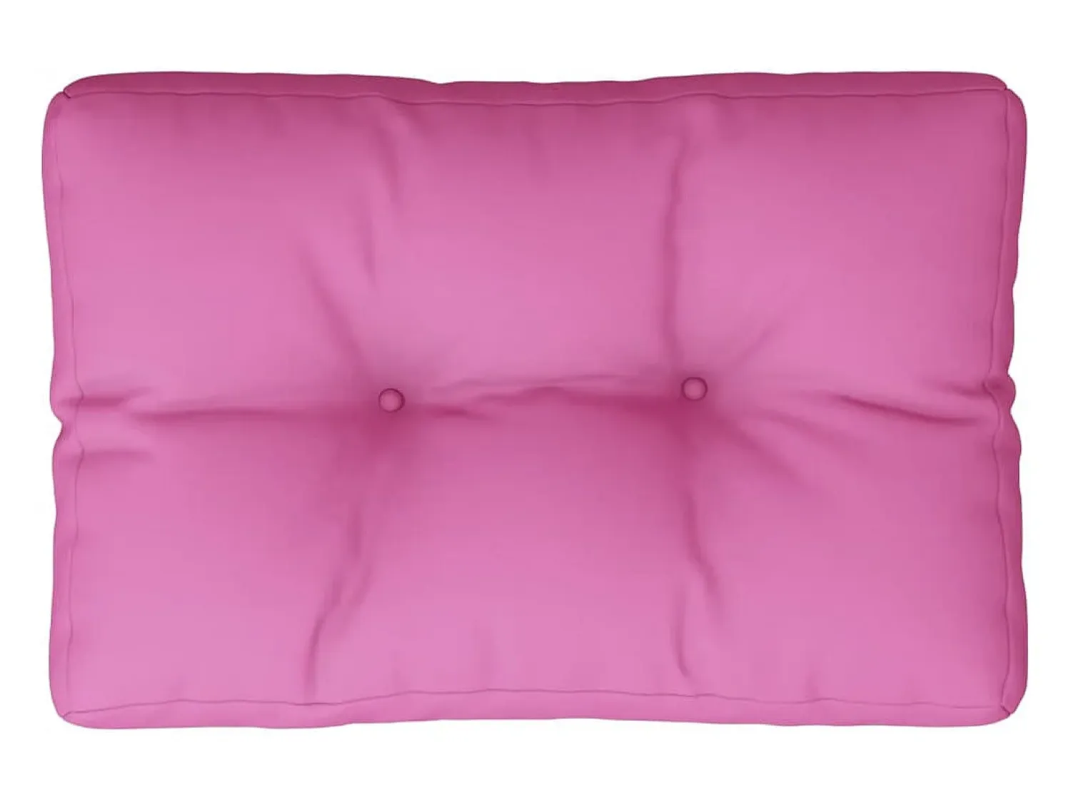 Hot Clicnbuy Cojín para sofá de palets tela 60x40x12 cm Rosa