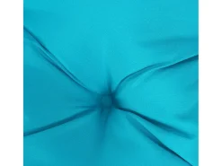 New Clicnbuy Cojín para sofá de palets tela turquesa 60x40x12 cm Azul turquesa