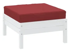 Cojín para sofá de palets tela Oxford rojo tinto 60x60x8 cm
