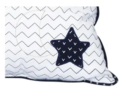 Discount Sauthon Cojín rectangular de algodón Blanco